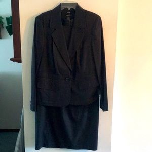 Style &Co Pinstripe Sleeveless DressW/ Jacket Size 12